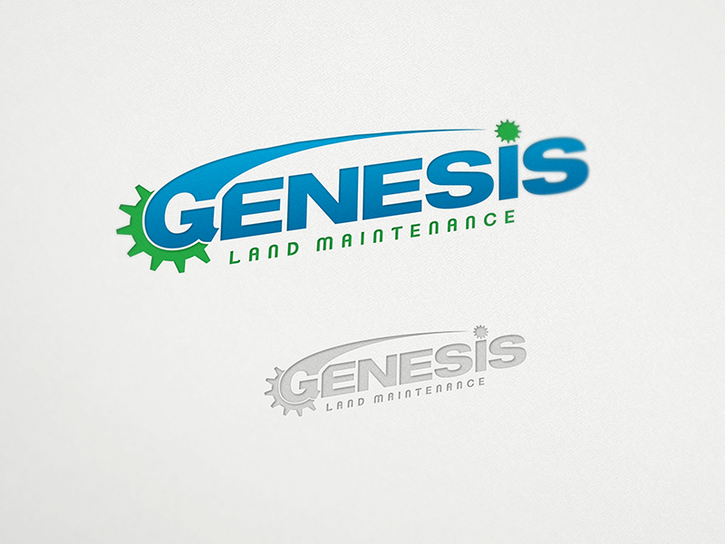 Genesis Land Maintenance logo design by 60nine Genesis Land Maintenance logo design in Logo Design Inspiration by 60nine