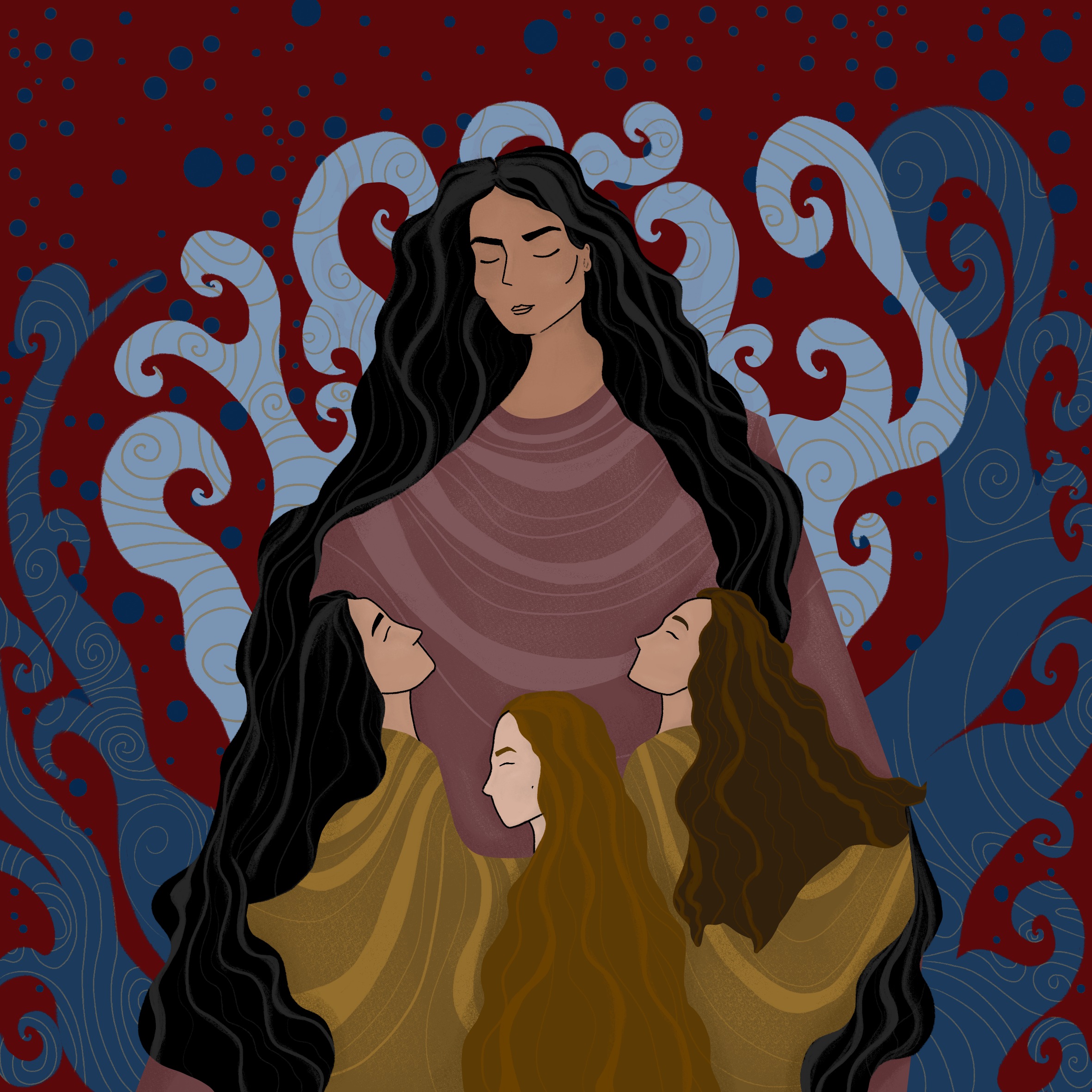 her warmth, my home by Sara El Samman her warmth, my home in Digital Art Inspiration by Sara El Samman