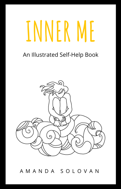 Inner Me - An Illustrated Self Help Book by Ishita Nager Inner Me - An Illustrated Self Help Book in eBook cover design Inspiration by Ishita Nager
