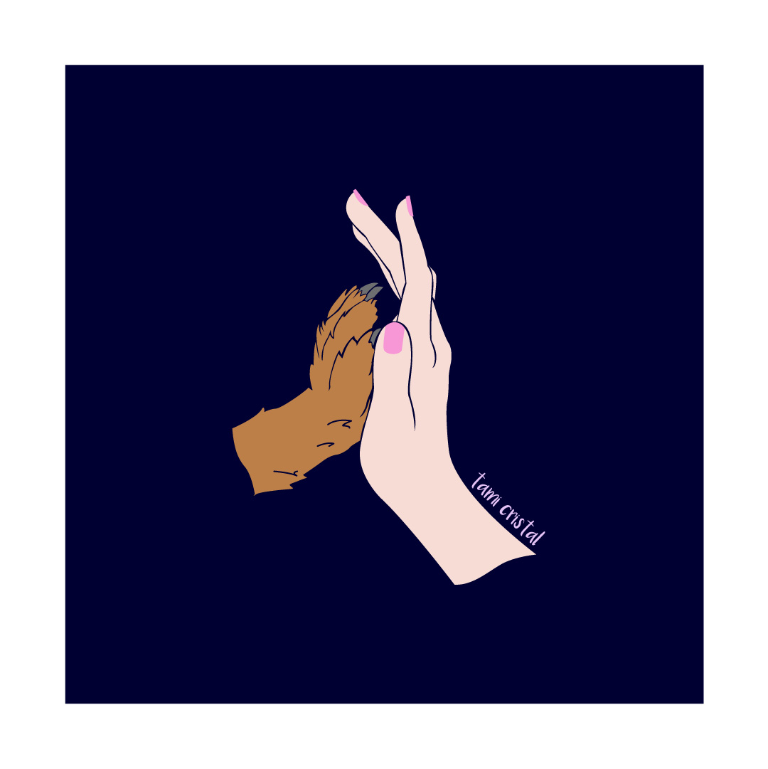 Pet love in Illustration and Graphics Inspiration by Tamara Cristal Avila