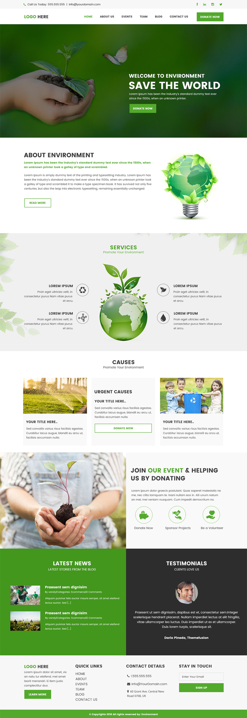Environment Mockup Design by Pawansinghania001 Environment Mockup Design in Landing page design Inspiration by Pawansinghania001