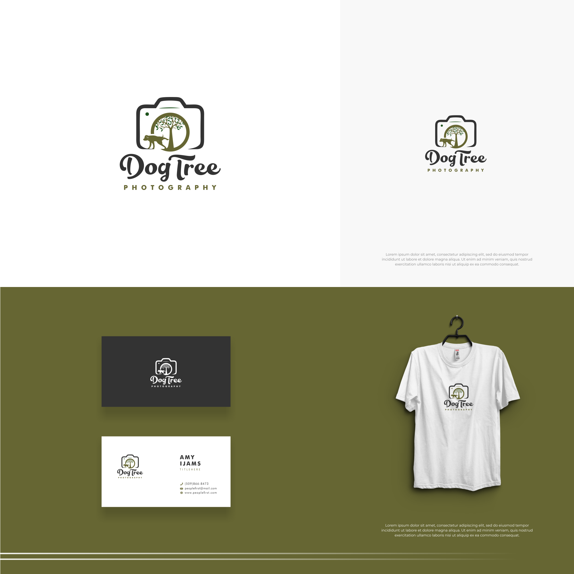 Photography logo and business card design by Tohas Photography logo and business card design in Logo And Business Card Design Inspiration by Tohas