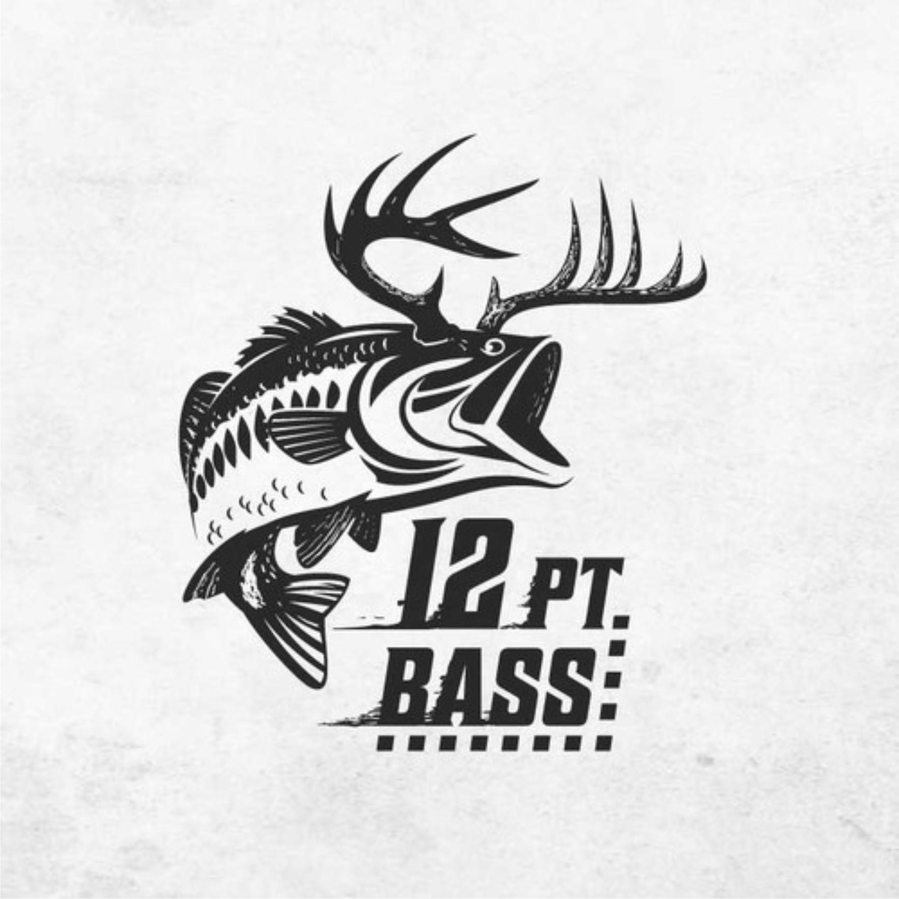 Create a mythological redneck creature with 12 Pt. Bass by Entry Create a mythological redneck creature with 12 Pt. Bass in Logo Design Inspiration by Entry