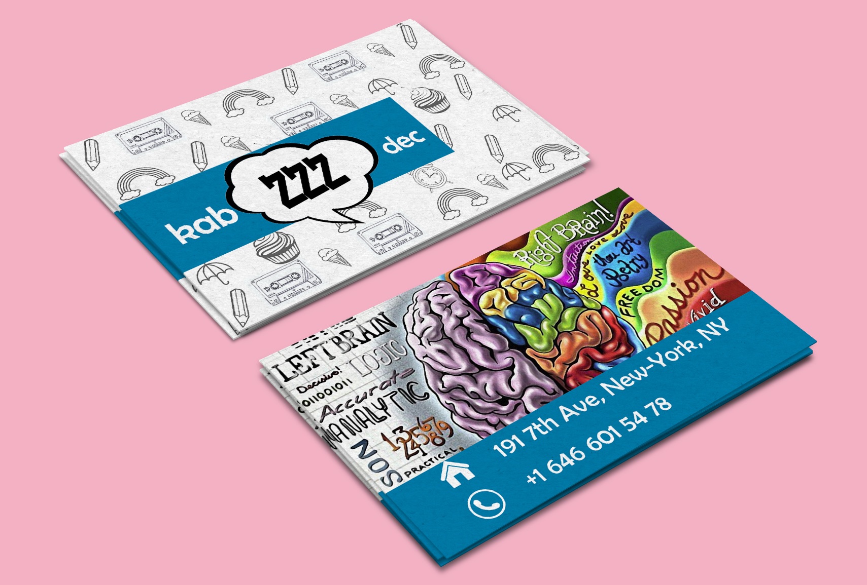 Business card by Kanuckova.elina Business card in Business Card Design Inspiration by Kanuckova.elina