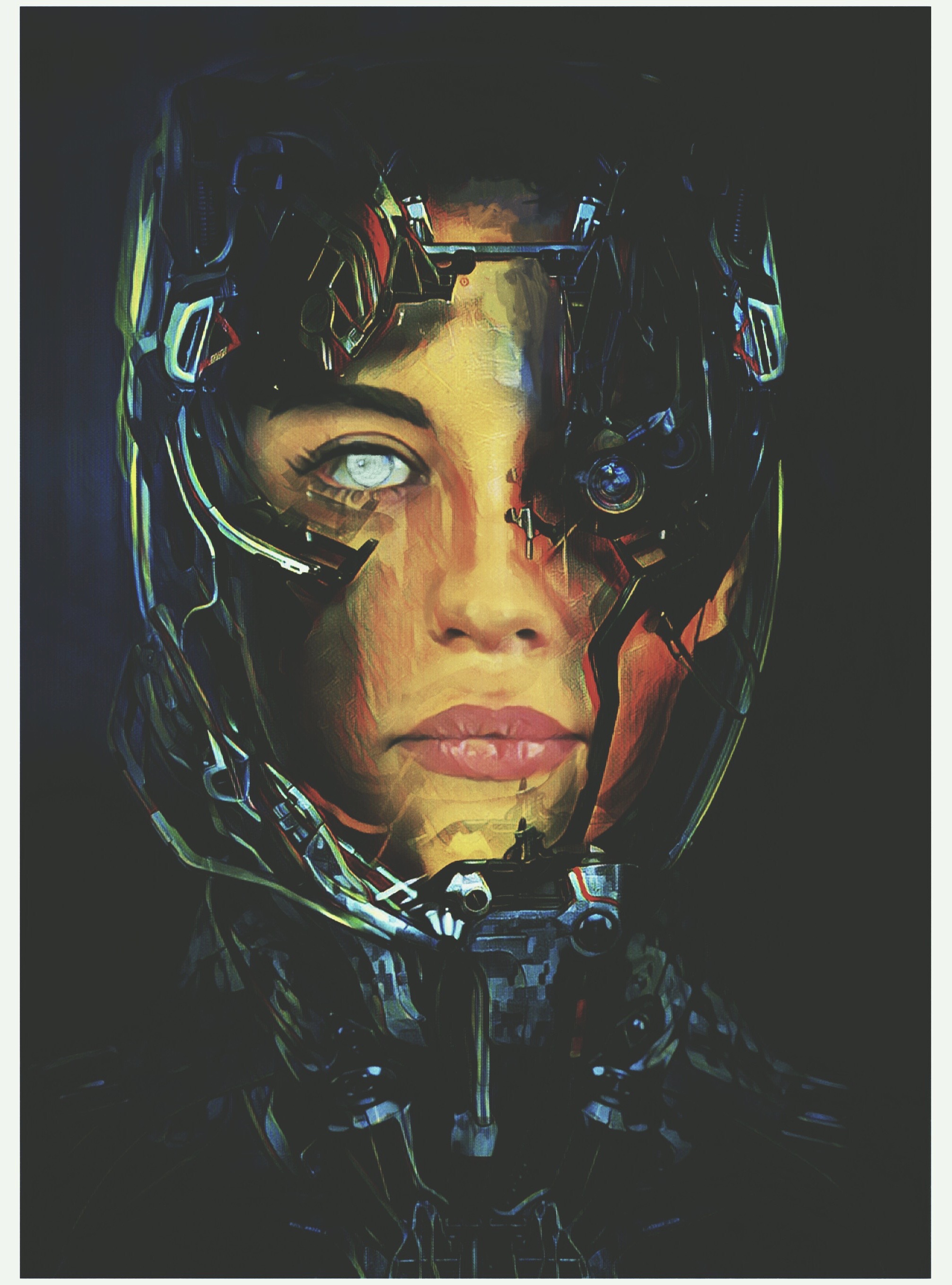Chasing Space in Photoshop Design Inspiration by Sharareh Toosi Zadeh