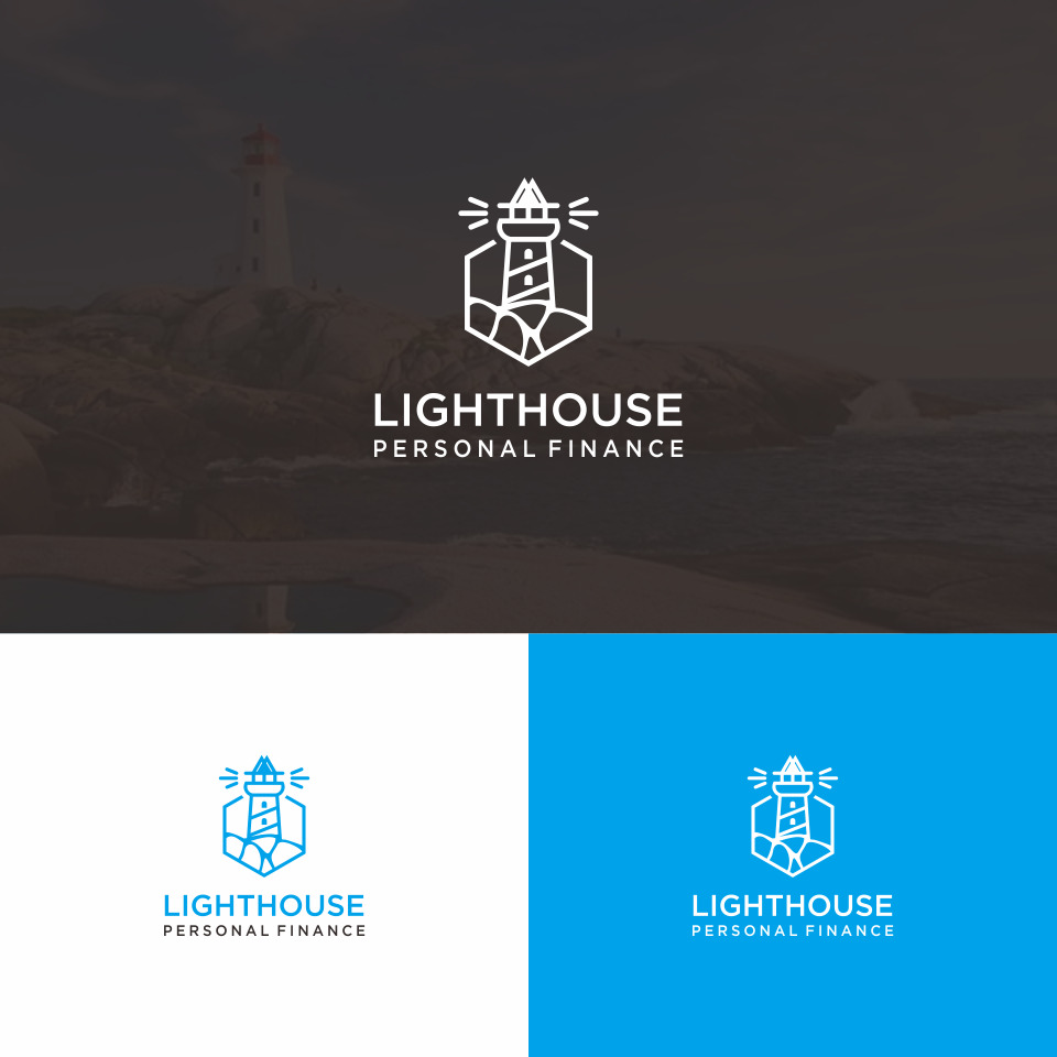 lighthouse personal finance by Vanstudio lighthouse personal finance in Logo Design Inspiration by Vanstudio