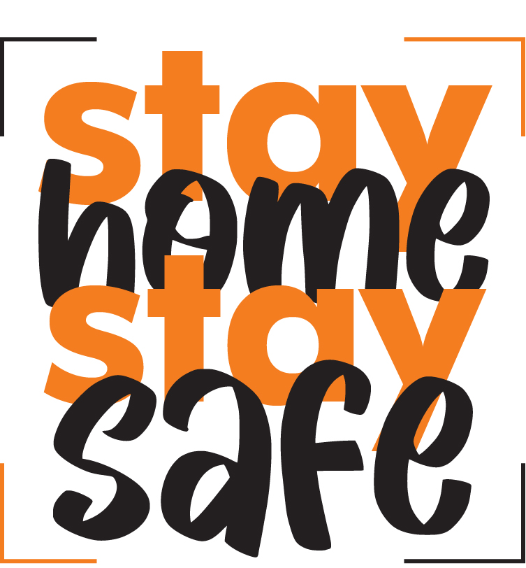 Stay Home in Typography Inspiration by Nkosinathi Moyo