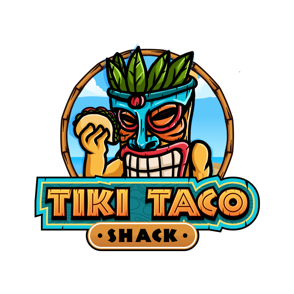 Tiki taco Shack by Cadence Tiki taco Shack in Logo Design Inspiration by Cadence