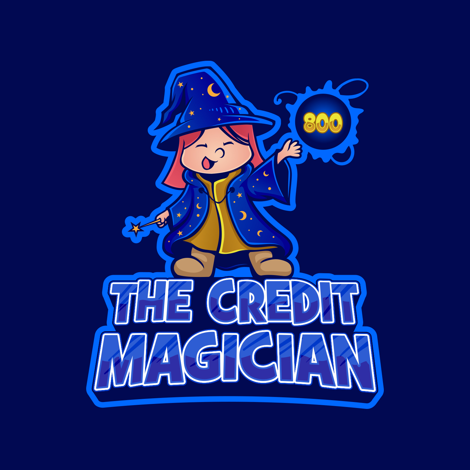 The Credit Magician in Logo Design Inspiration by Vantage