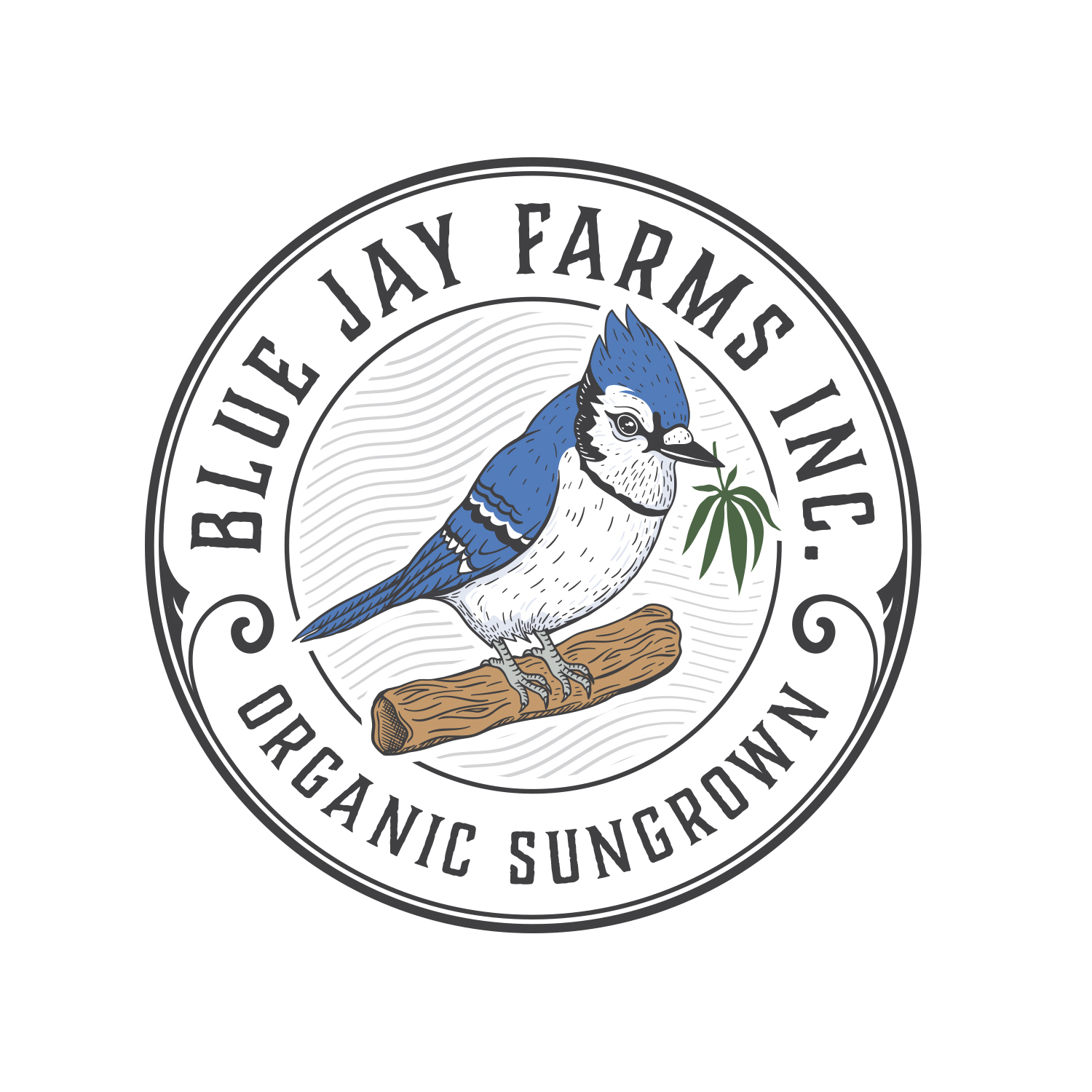 Blue jay farms inc. in Logo Design Inspiration by Vantage