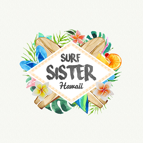 Surf Sister by Elena Dumitru Surf Sister in Logo Design Inspiration by Elena Dumitru