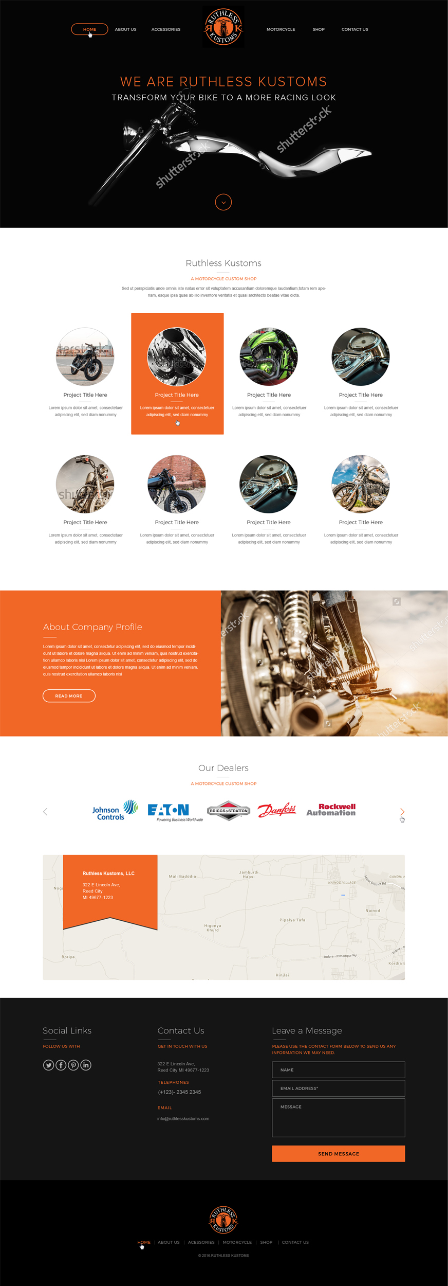 ruthless_custom by Aarsita Vastrakar ruthless_custom in Landing page design Inspiration by Aarsita Vastrakar