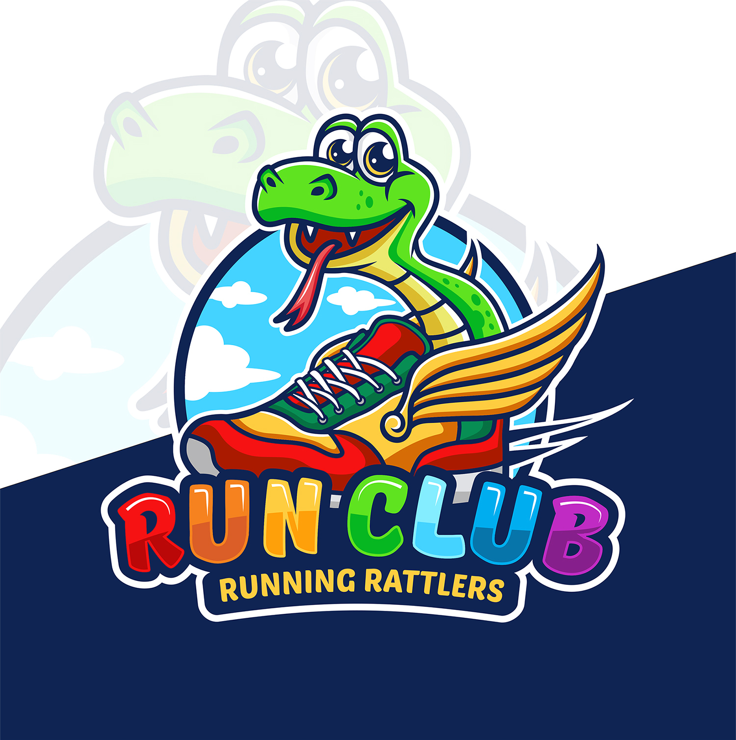 Run club by Ala Eisnz Run club in Logo Design Inspiration by Ala Eisnz
