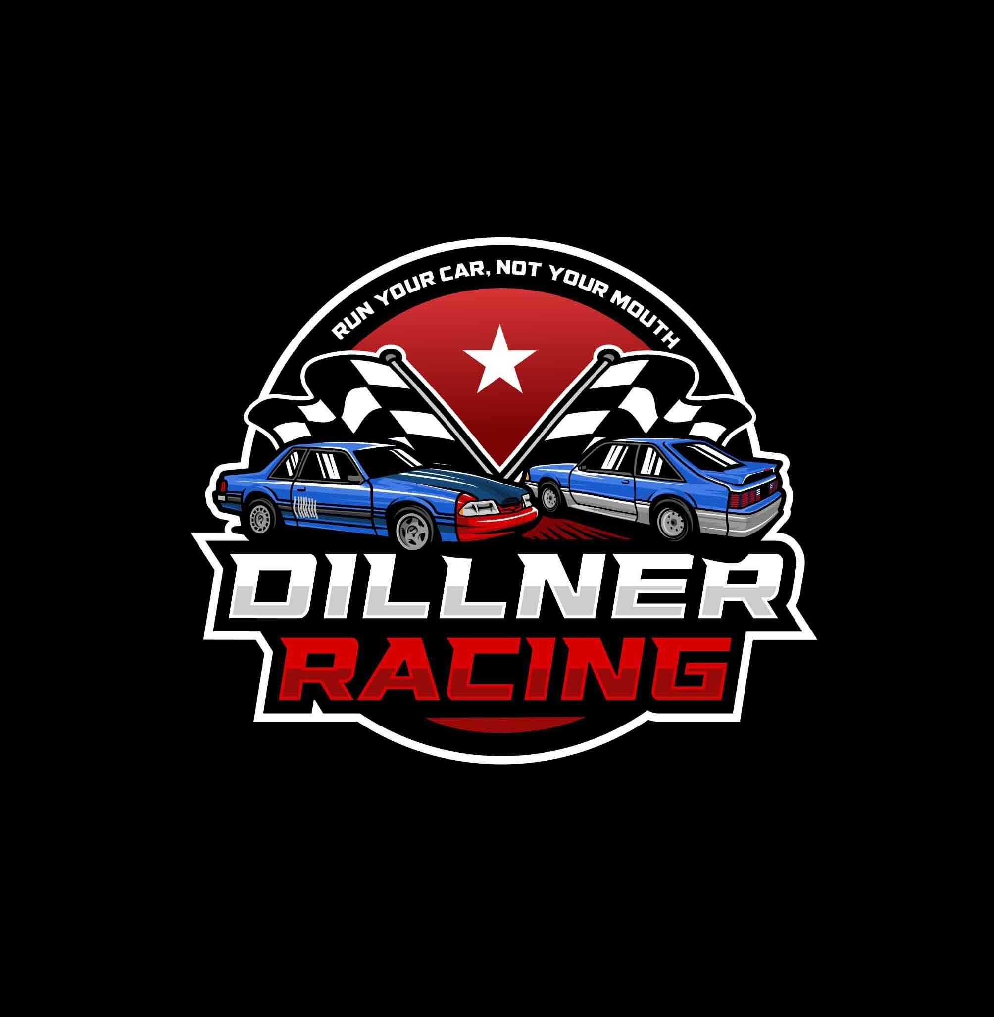 Drag Racing Logo Design