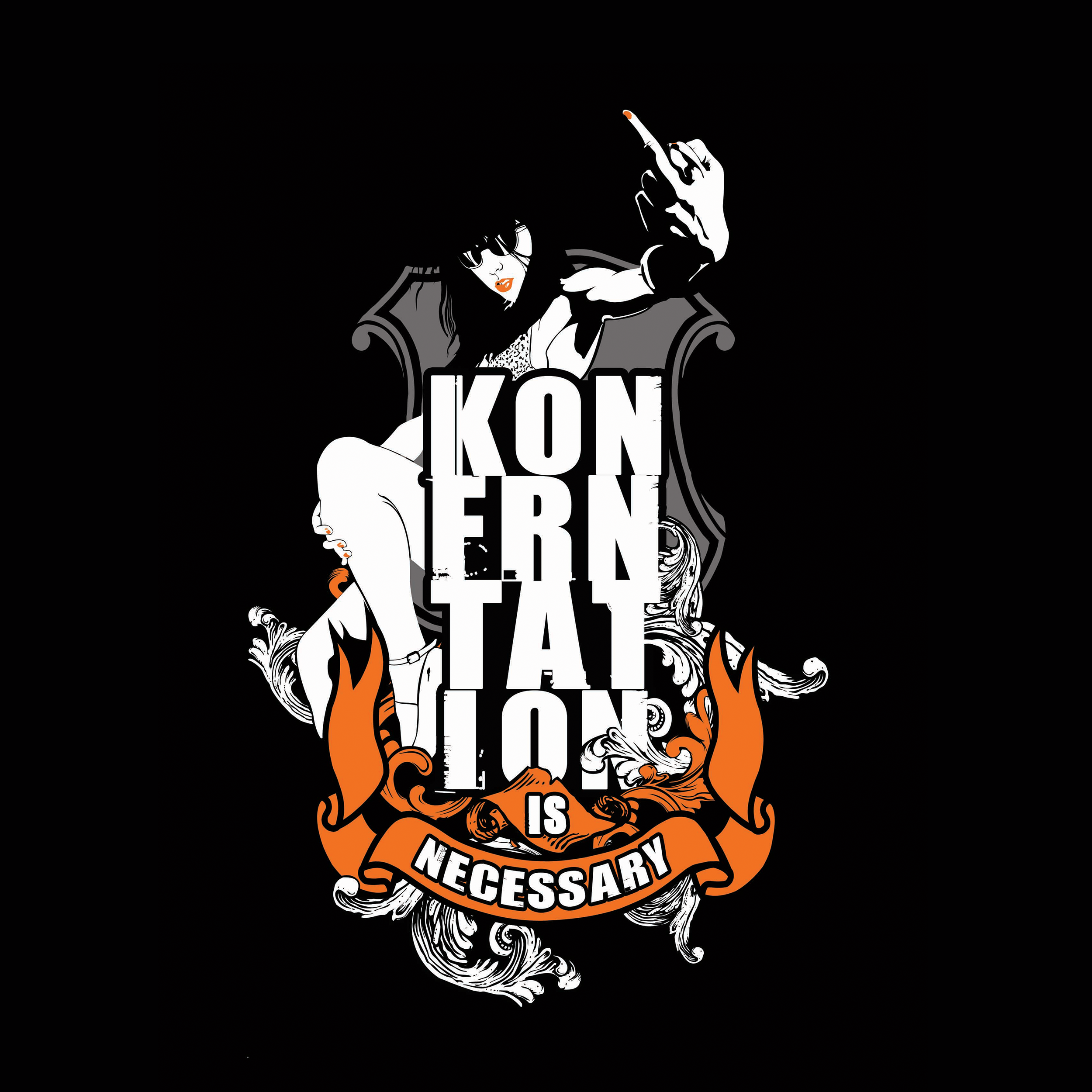 Konfrntation by Mark Wilson Konfrntation in Apparel and Merchandise Illustration Inspiration by Mark Wilson