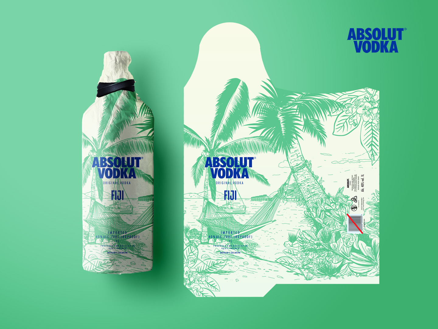 Concept for Absolut Vodka Packaging in Packaging Design Inspiration by Nicholas Lokasasmita
