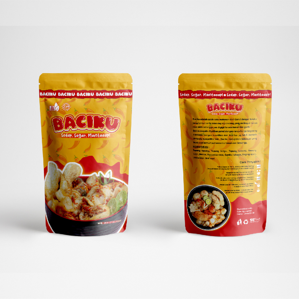 Packaging Design Baciku by Galihcahya Packaging Design Baciku in Packaging Design Inspiration by Galihcahya