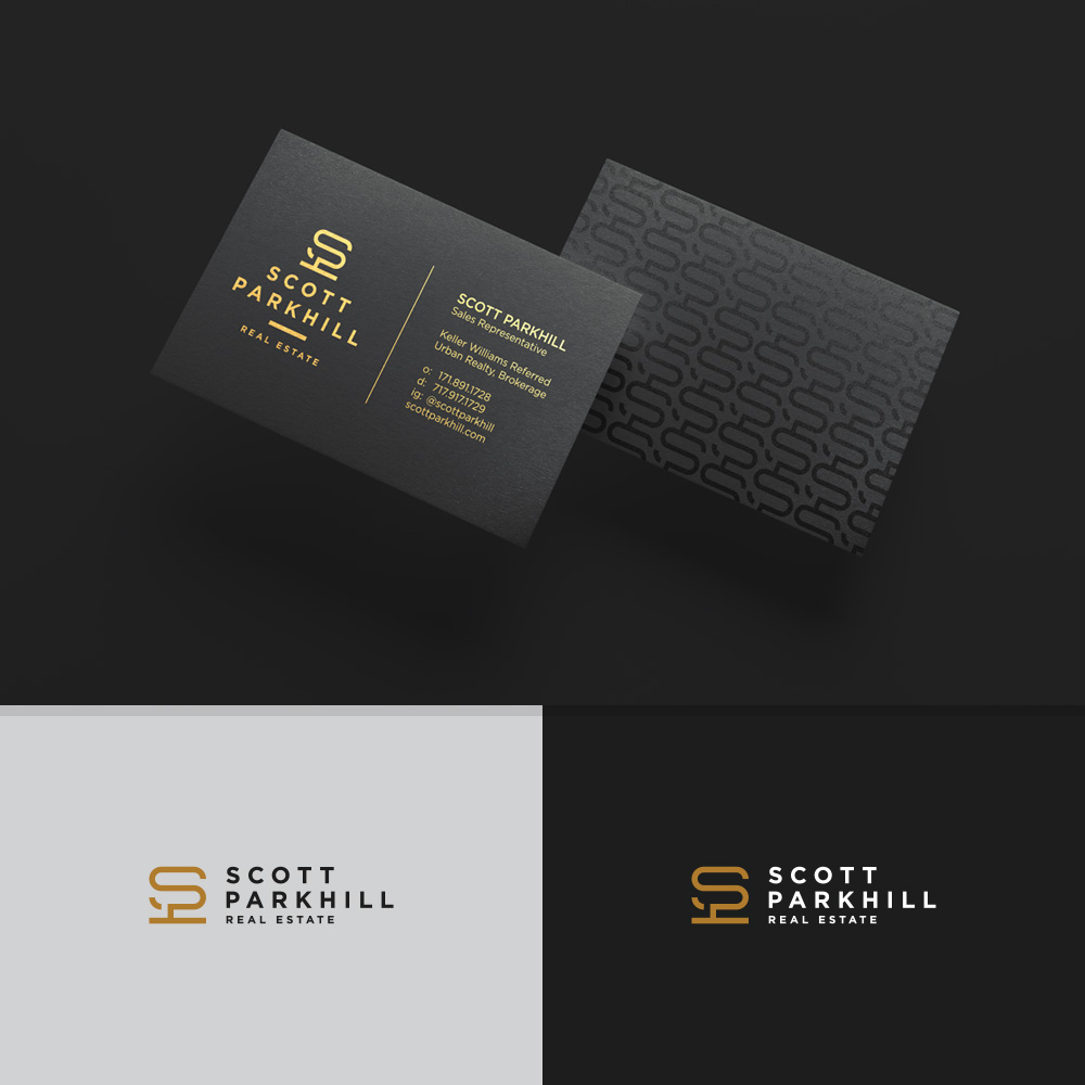 Scott Parkhill in Logo And Business Card Design Inspiration by Anton Ivanov