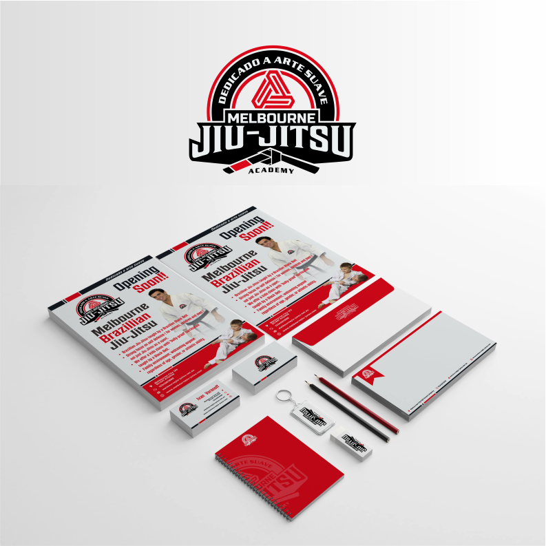 Jiujitsu Brand Identity by Arifsuhendry Jiujitsu Brand Identity in Logo & Brand Identity Inspiration by Arifsuhendry