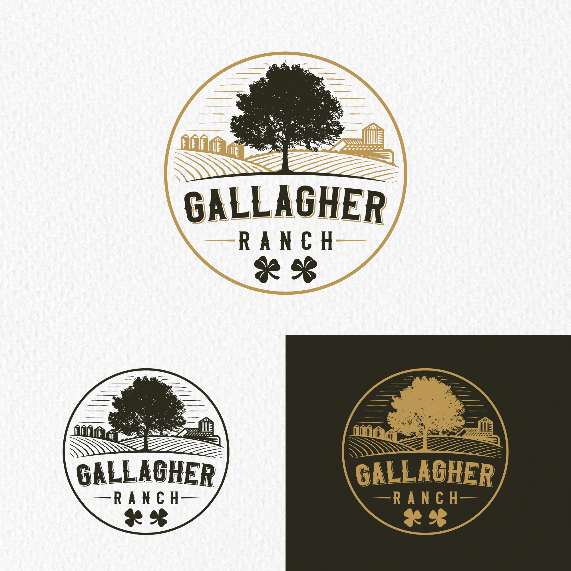 Gallagher farm by Riadhi Istiartanto Gallagher farm in Logo Design Inspiration by Riadhi Istiartanto