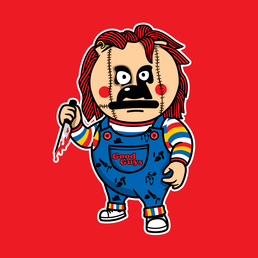 chucky character by Riadhi Istiartanto chucky character in Character & Mascot design Inspiration by Riadhi Istiartanto