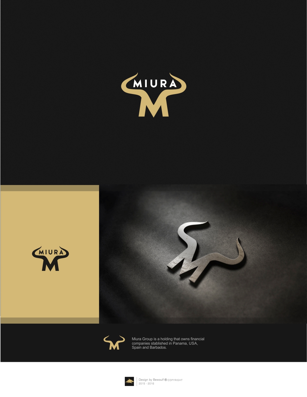 Miura in Logo Design Inspiration by Bewoulf6