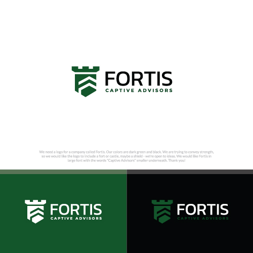 Fortis-Captive-Advisors by Aslamsk1233216 Fortis-Captive-Advisors in Logo Design Inspiration by Aslamsk1233216