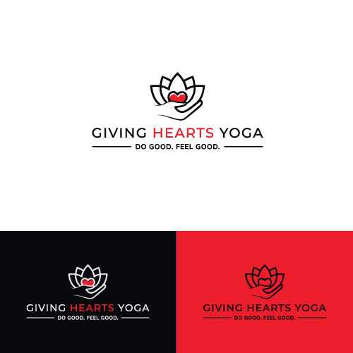 Giving-Hearts-Yoga-4 in Logo Design Inspiration by Aslamsk1233216