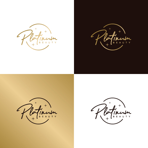 Platinum-Beauty by Aslamsk1233216 Platinum-Beauty in Logo Design Inspiration by Aslamsk1233216