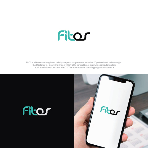FitOS by Aslamsk1233216 FitOS in Logo & Social Media Pack Inspiration by Aslamsk1233216