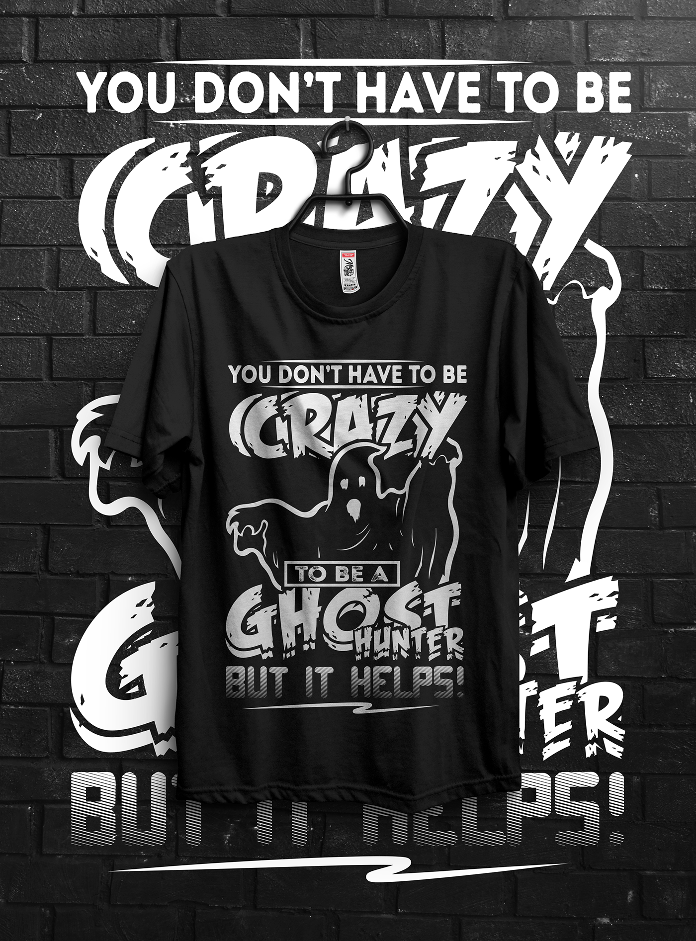 ghostly in T-Shirt Design Inspiration by Msdsigns