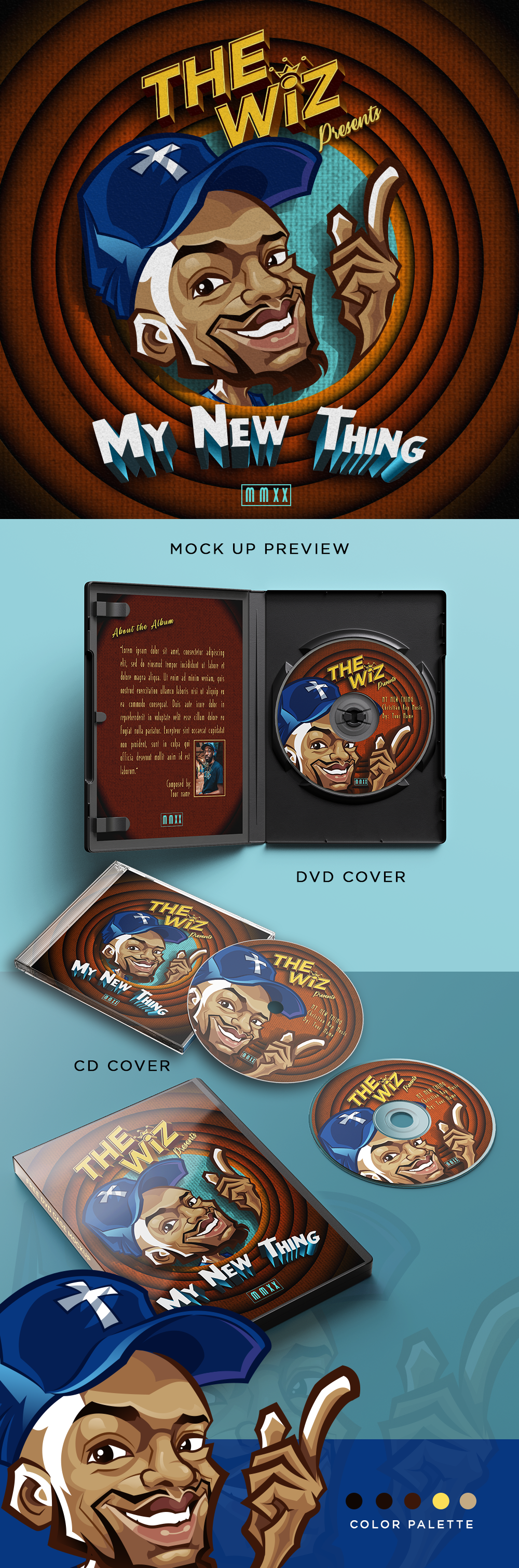 New Thing by Planet6th1 New Thing in CD cover Design Inspiration by Planet6th1