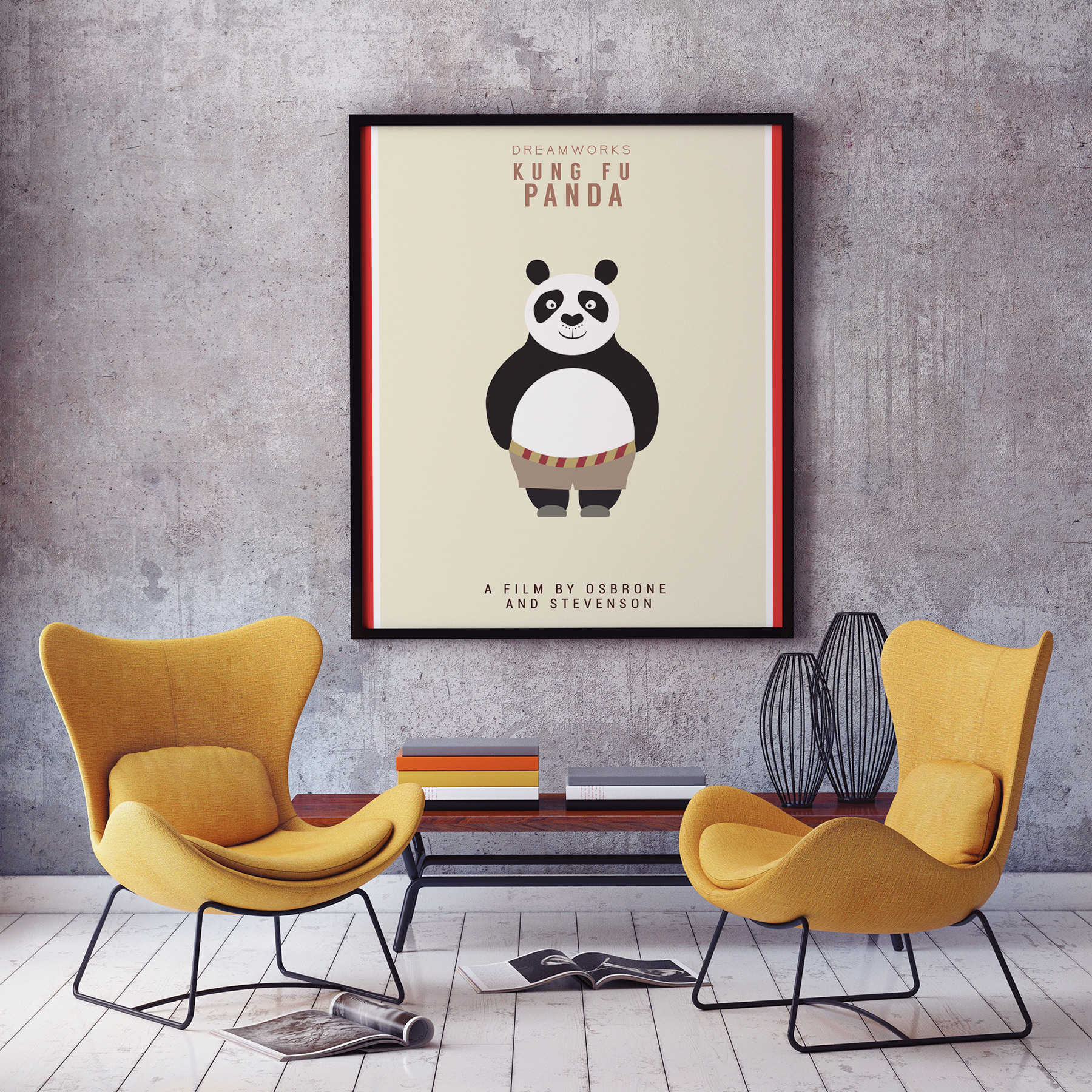 Kung Fu Panda - Poster Design by Nndesigns Kung Fu Panda - Poster Design in Poster Design Inspiration by Nndesigns