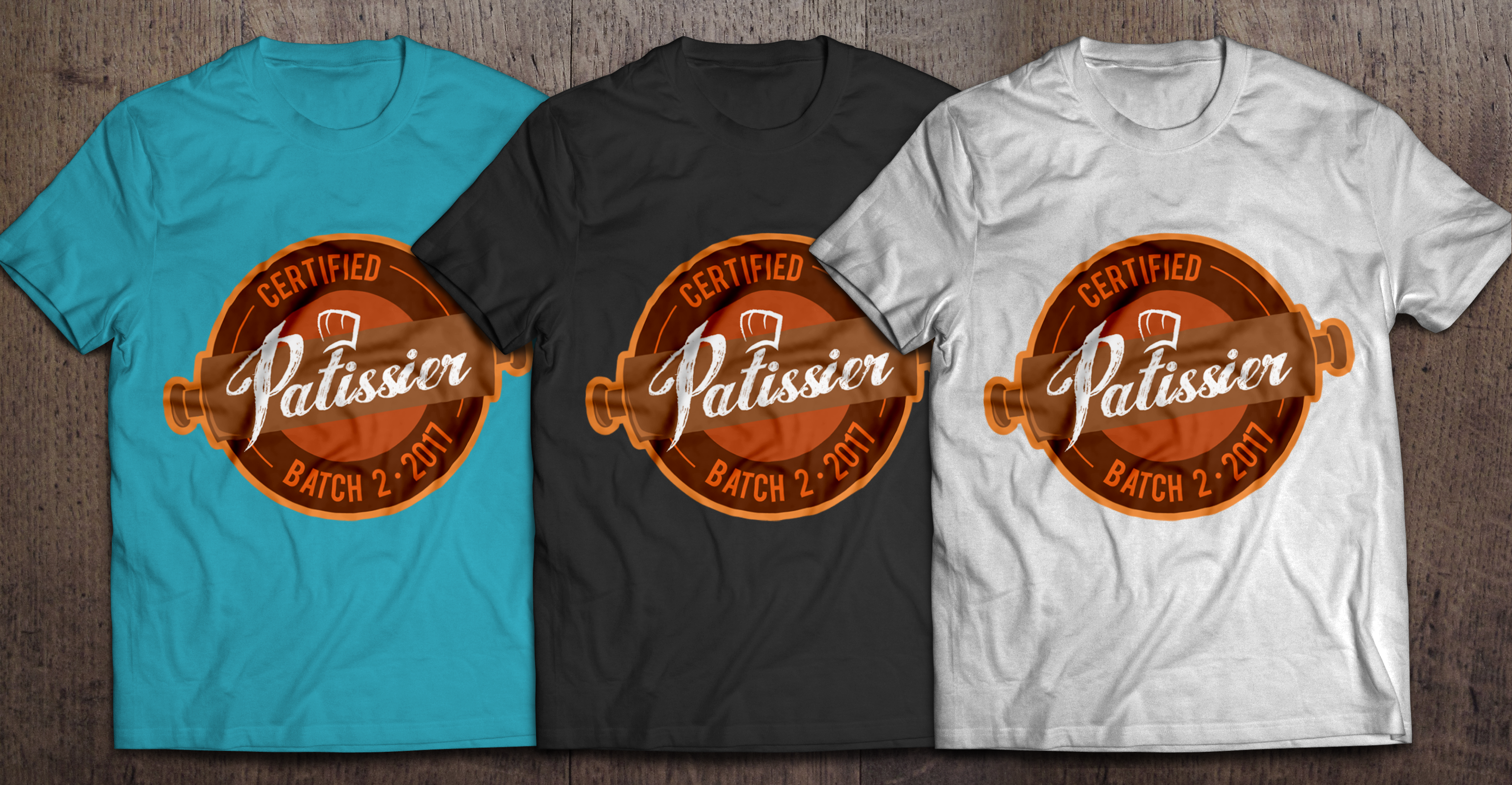 Patissier culinary shirt design in T-Shirt Design Inspiration by archbmartinez