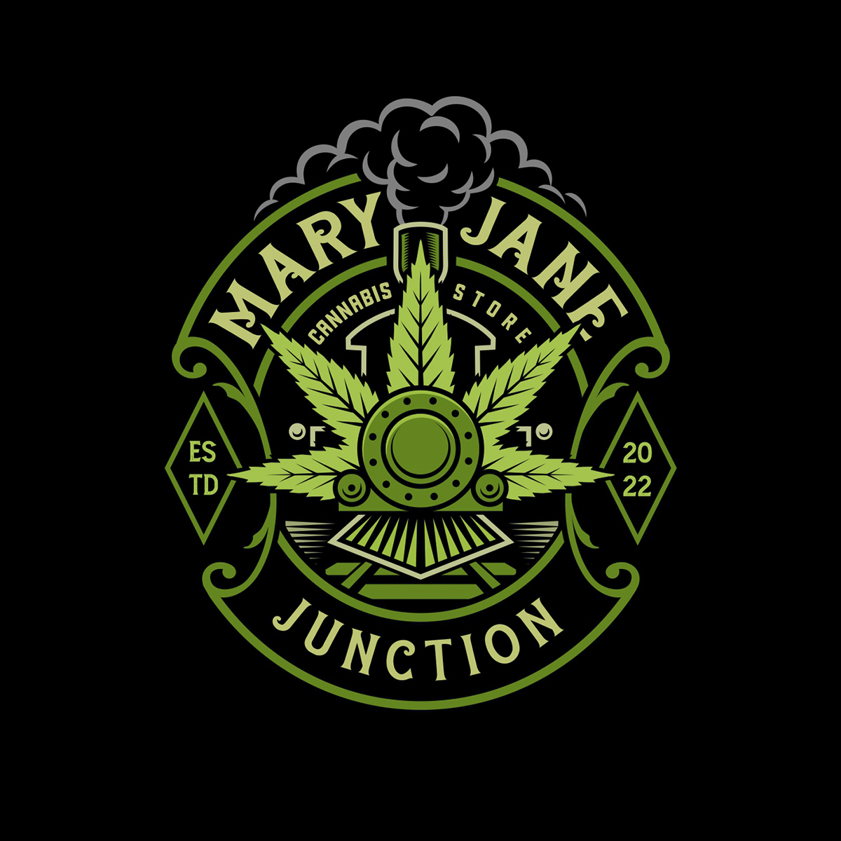 MARYJANE JUNCTION by Basef MARYJANE JUNCTION in Logo Design Inspiration by Basef