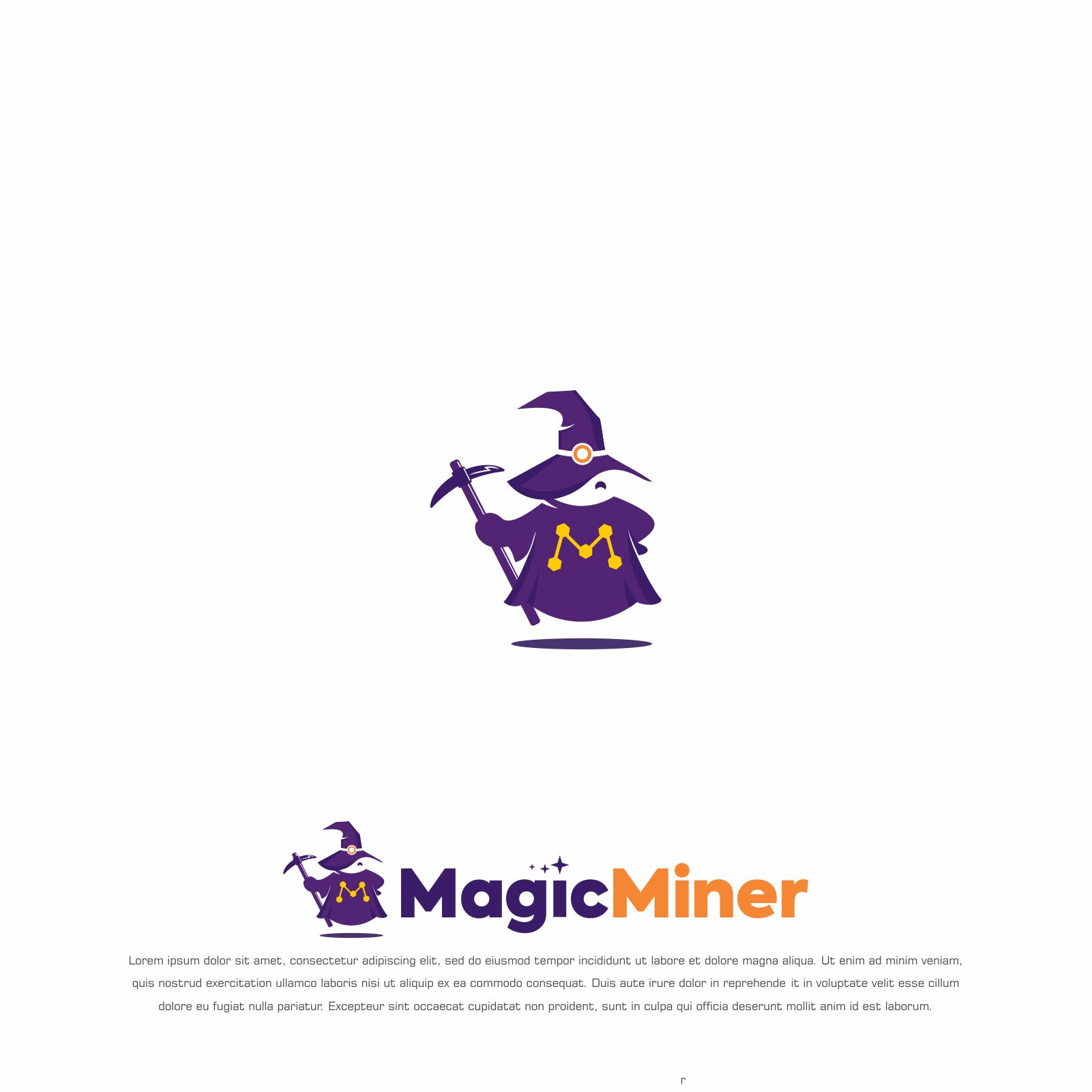 Magic Miner in Logo Design Inspiration by Doston