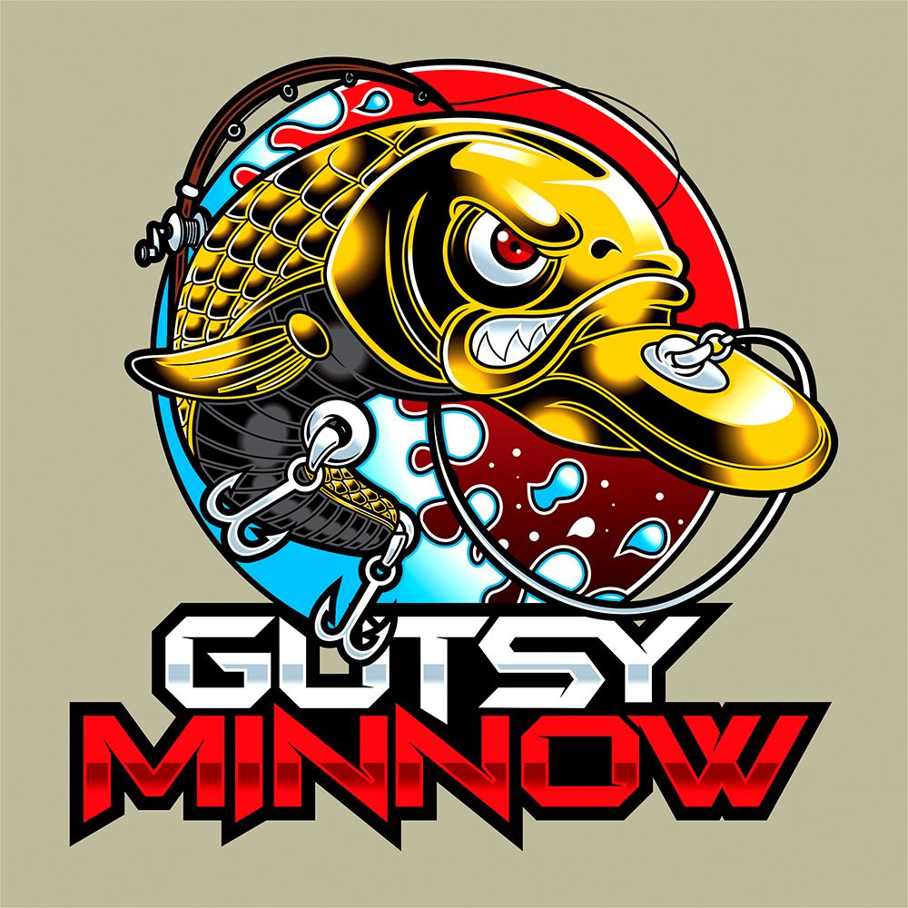 Gutsy Minnow by Billie Go Gutsy Minnow in Illustration and Graphics Inspiration by Billie Go
