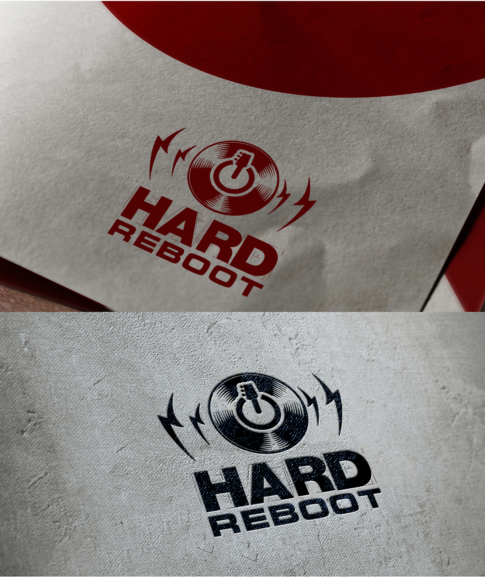 HARD REBOOT by Thedesignspro HARD REBOOT in Logo Design Inspiration by Thedesignspro