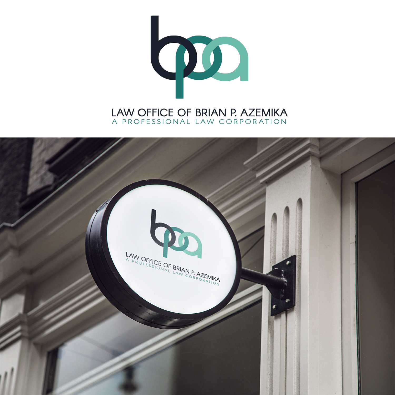 Law Office of Bryan P. Azemika by Ximicdreynen Law Office of Bryan P. Azemika in Logo Design Inspiration by Ximicdreynen
