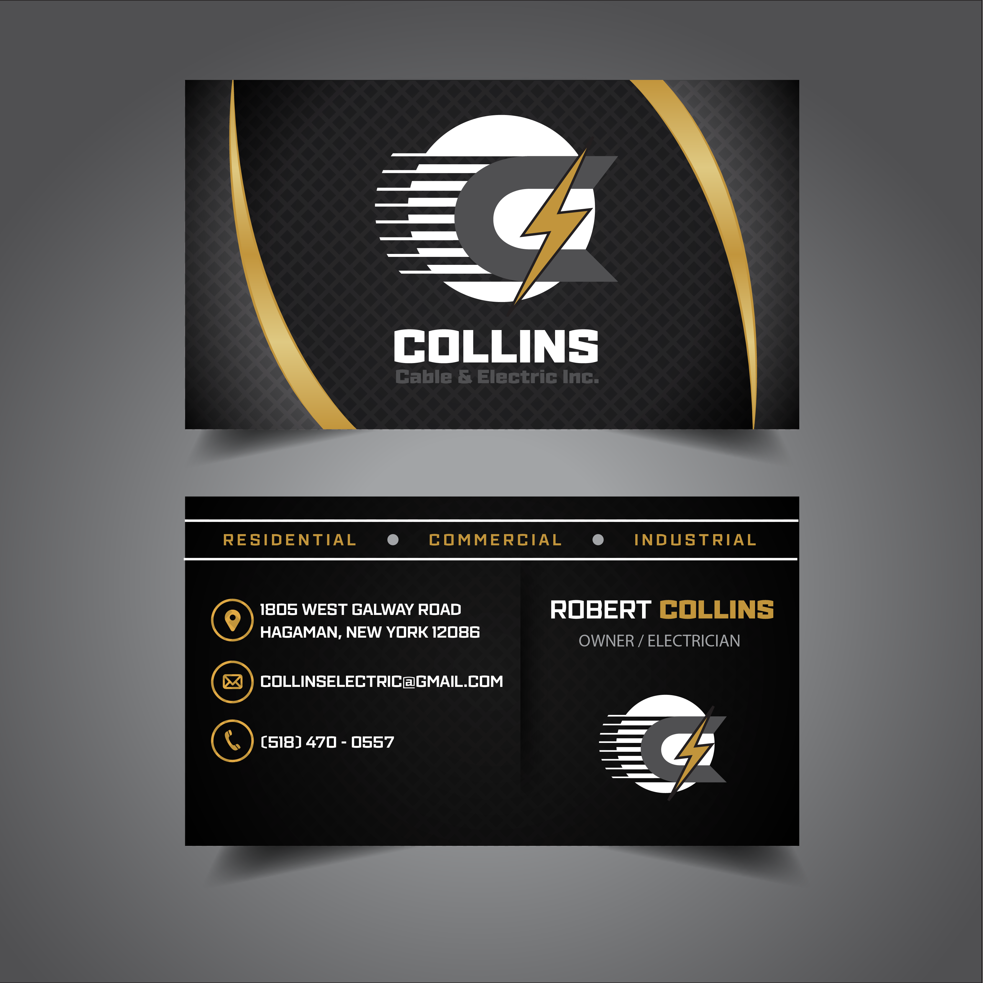 2-Sided Business Card by Joshuamklein 2-Sided Business Card in Business Card Design Inspiration by Joshuamklein