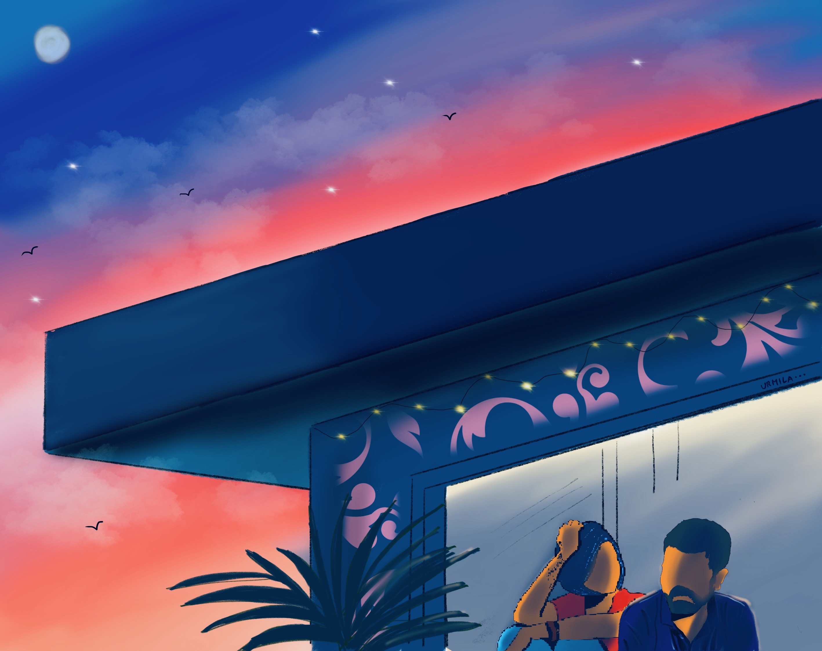 Love me some love by Urmila Menon Love me some love in Digital Painting Inspiration by Urmila Menon