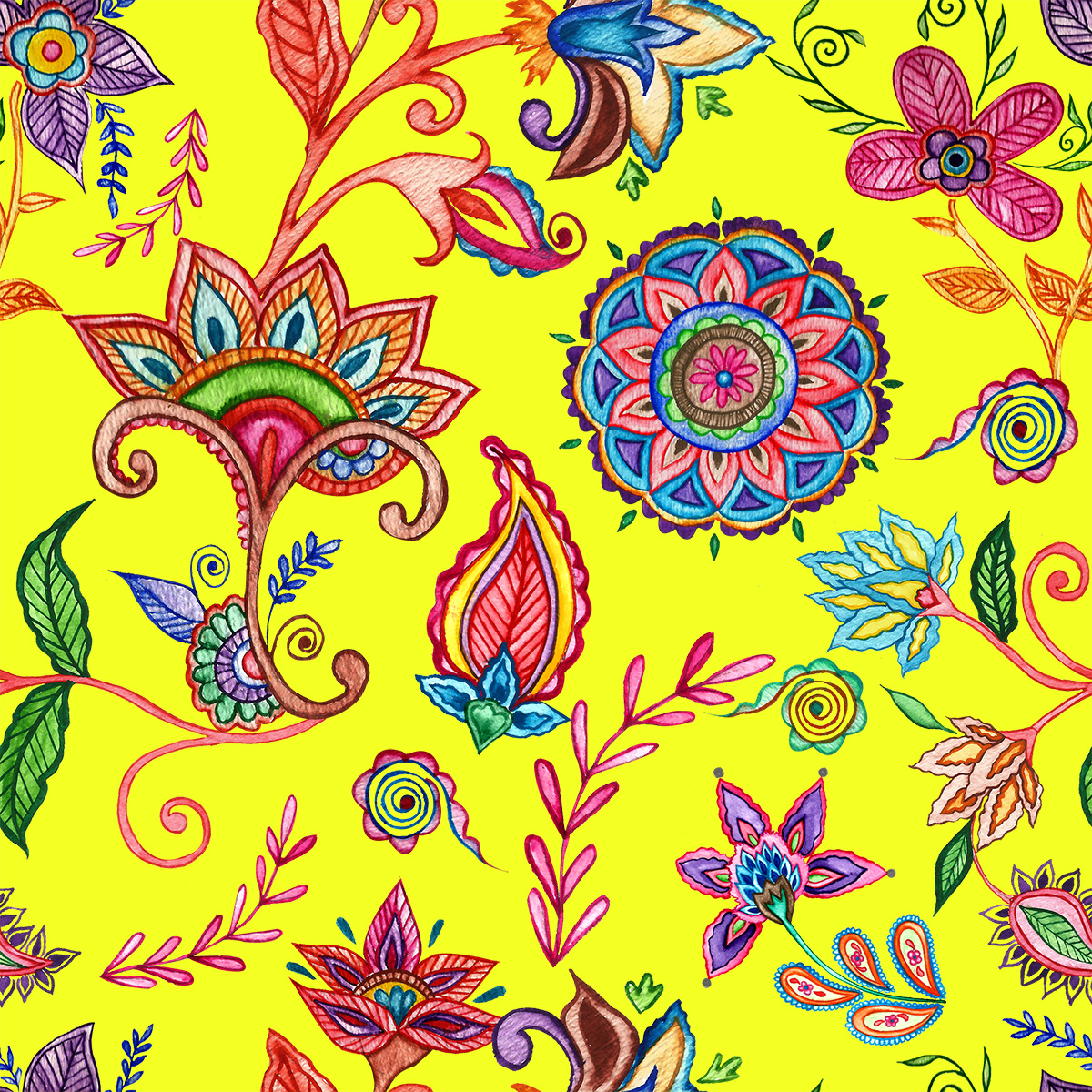 Paisley love in Illustration and Graphics Inspiration by Advitiya