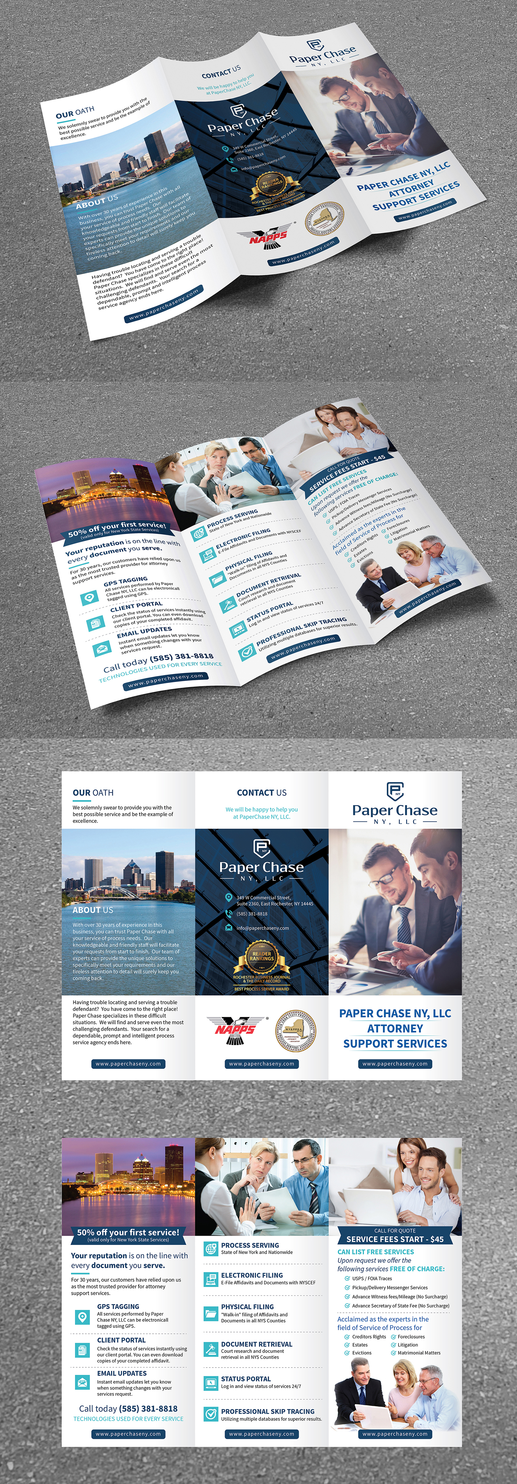 Tri-Fold Brochure in Brochure Design Inspiration by Nexus Studio
