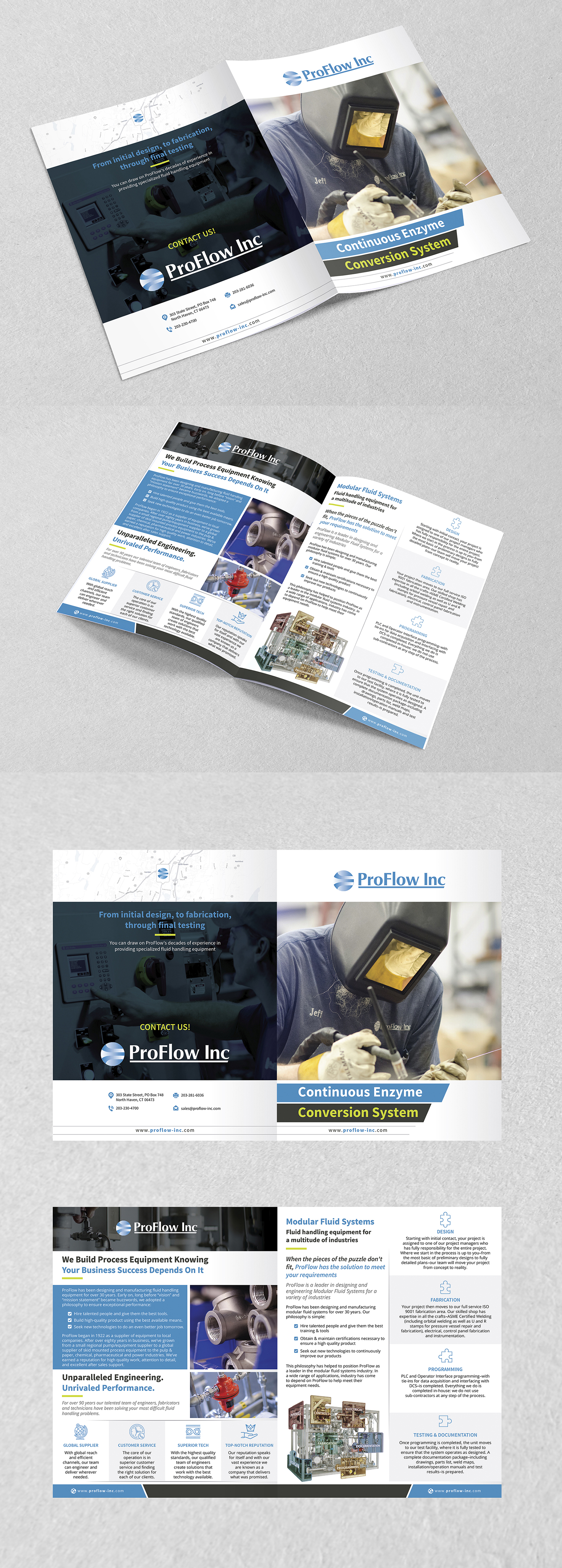 Bi-Fold Brochure Design by Nexus Studio Bi-Fold Brochure Design in Brochure Design Inspiration by Nexus Studio