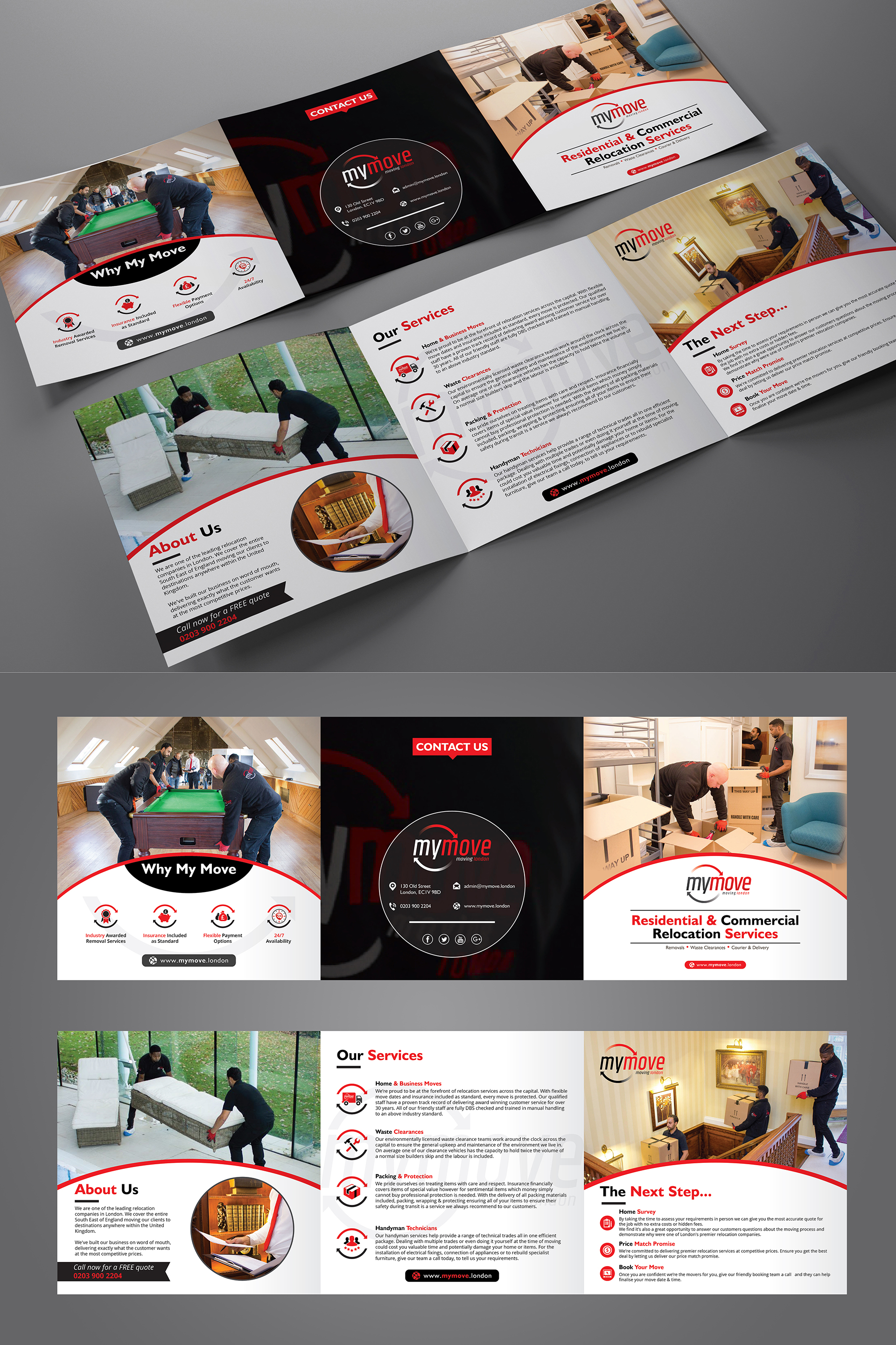 Square Tri-Fold Brochure by Nexus Studio Square Tri-Fold Brochure in Brochure Design Inspiration by Nexus Studio