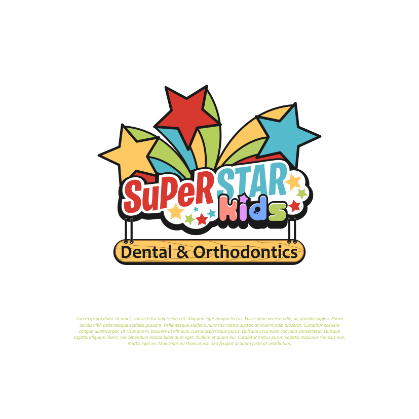 Superstar Kids Dental by Stones X Superstar Kids Dental in Logo Design Inspiration by Stones X