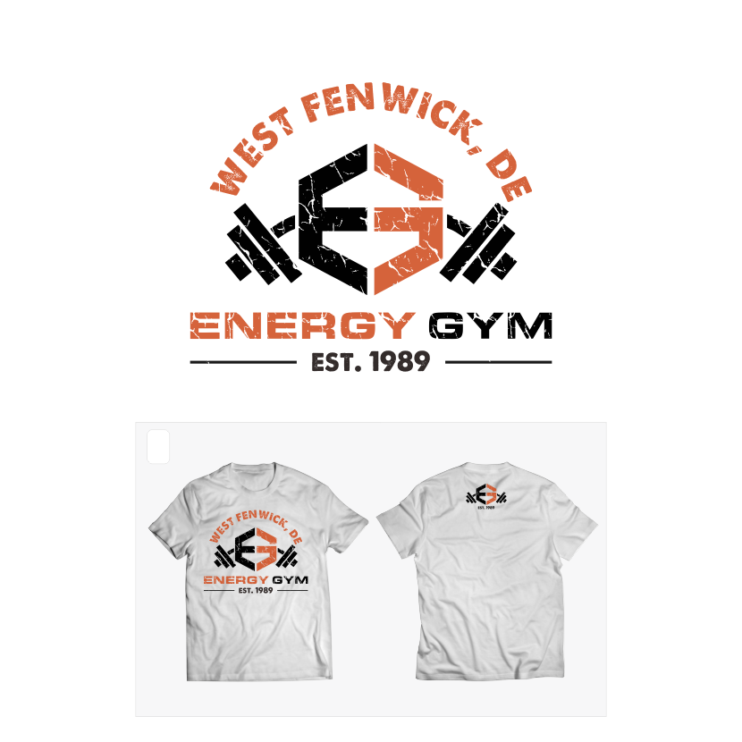 ENERGY GYM by Stones X ENERGY GYM in T-Shirt Design Inspiration by Stones X