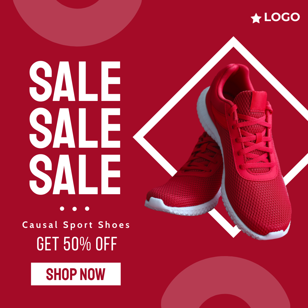 Casual Sport Shoes Sale by Vishnu Grover Casual Sport Shoes Sale in Facebook Ad Inspiration by Vishnu Grover