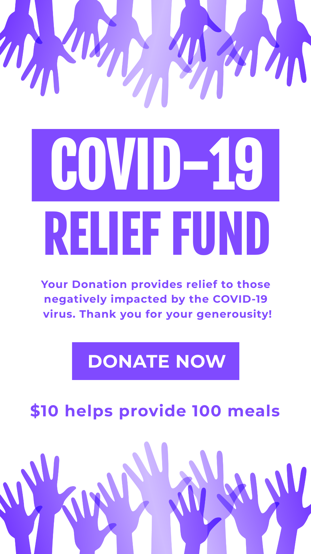 covid 19 relief fund by Vishnu Grover covid 19 relief fund in Whatsapp Story Inspiration by Vishnu Grover