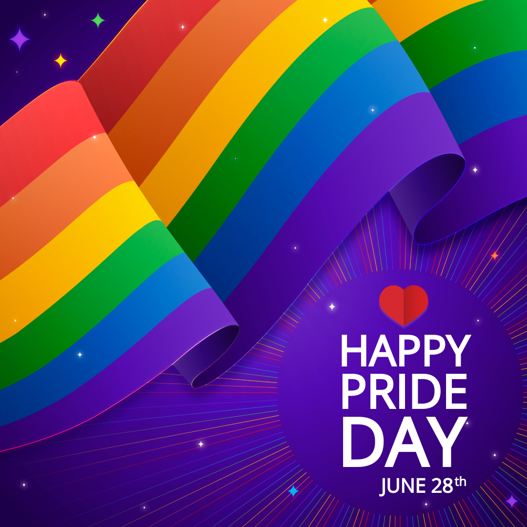 HAPPY PRIDE DAY in Instagram Post Design Inspiration by Vishnu Grover